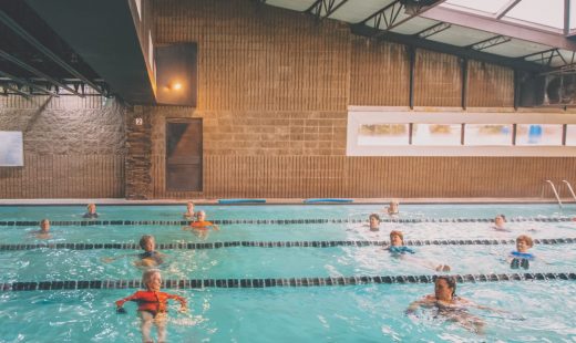 water aerobics training at gym near me in concord